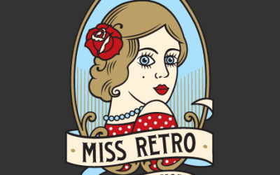 Miss Retro logo design