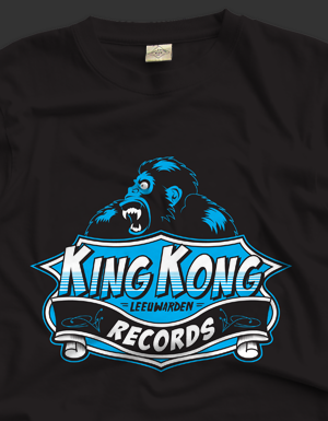 T-Shirt King Kong Records Leeuwarden