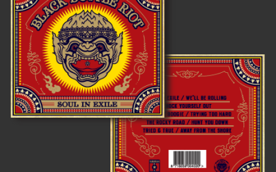 Black Bottle Riot album artwork voor 'Soul in Exile'