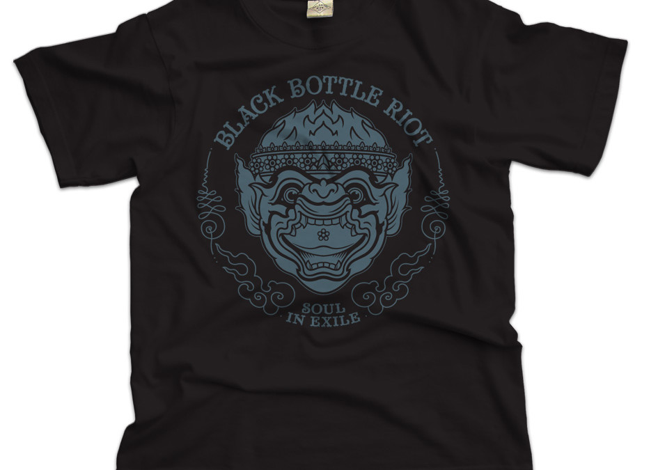 Black Bottle Riot T-shirt